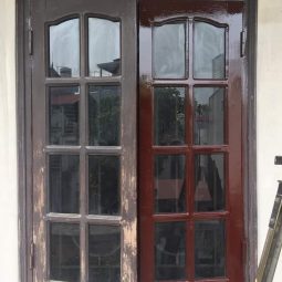 Sơn mới của gỗ nhà chú Thành – Nguyễn Xiển